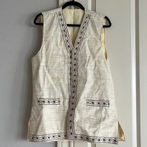 Men’s Embroidered Vest